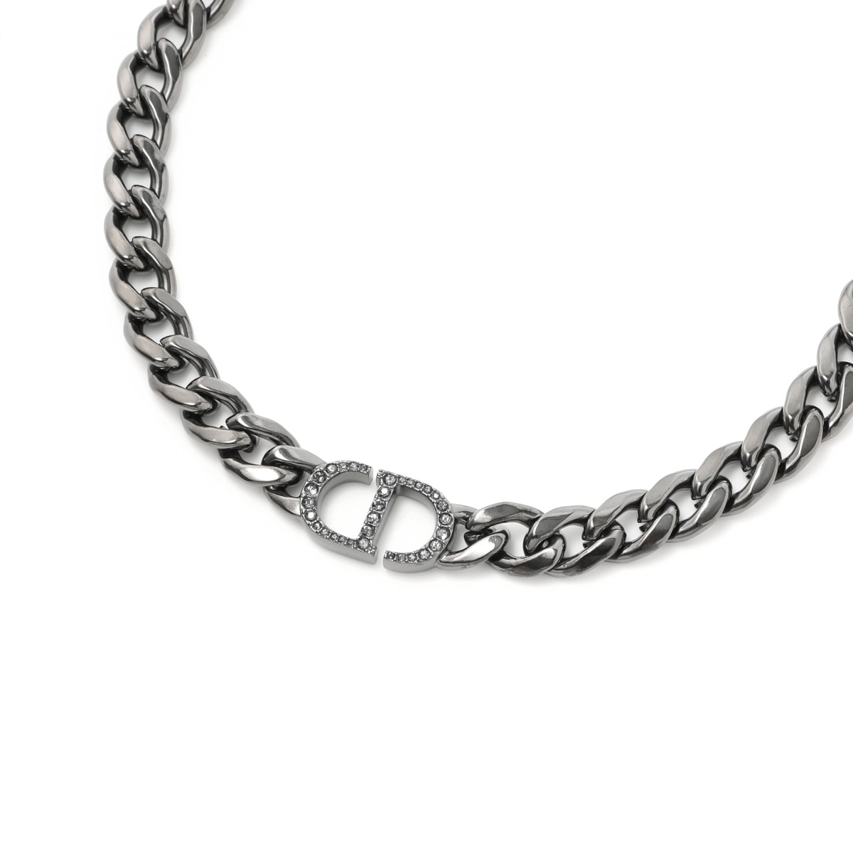 Dior 30 Montaigne ショートネックレス 30 Montaigne Short Necklace Gold-Finish Metal and White