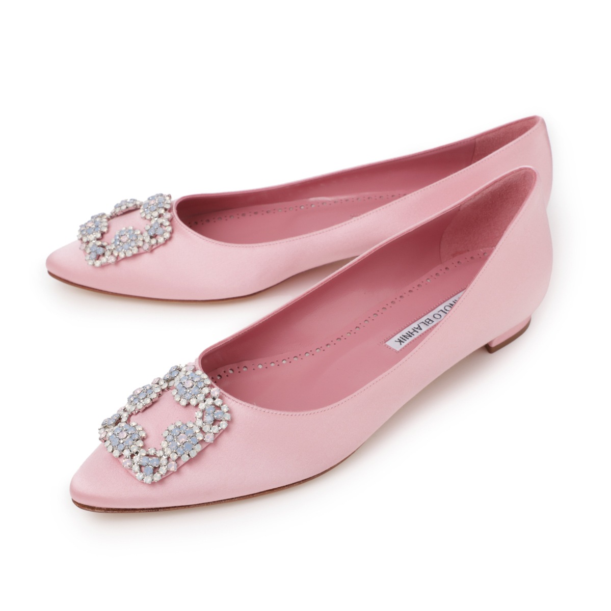 【アウトレット】【ラスト1点】MANOLO BLAHNIK マノロ ブラニク パンプス/バレリーナシューズ/HANGISI BALLERINAS レディース