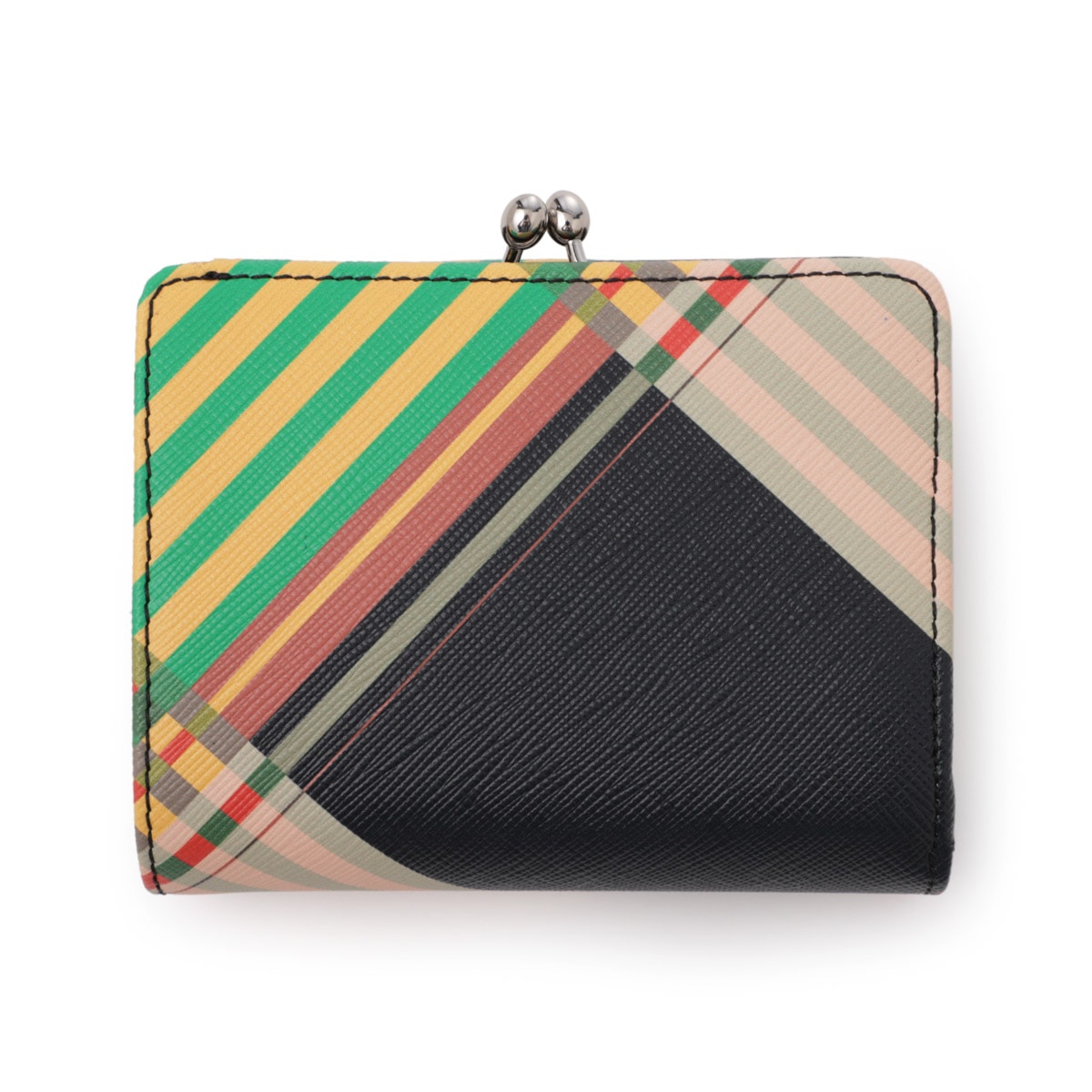 Vivienne Westwood ヴィヴィアンウエストウッド 2つ折り財布 小銭入れ付き/SAFF PRINT WALLET FR PKT レディース