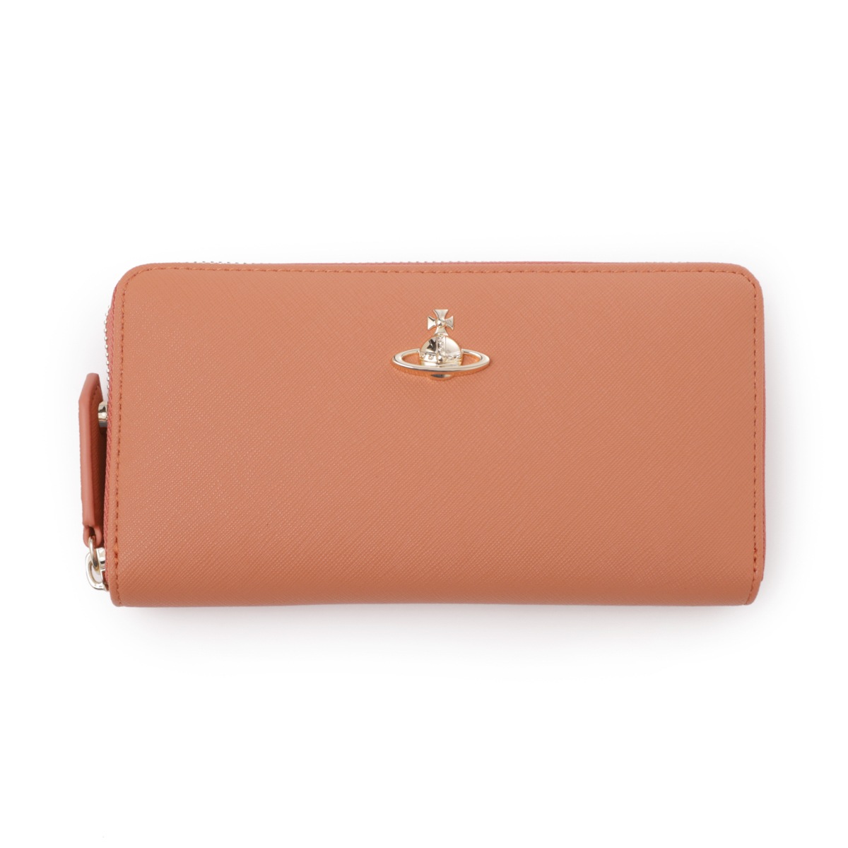Vivienne Westwood ヴィヴィアンウエストウッド ラウンドファスナー 長財布 小銭入れ付き/SAFFIANO CL ZIP ROUND WALLET レディース