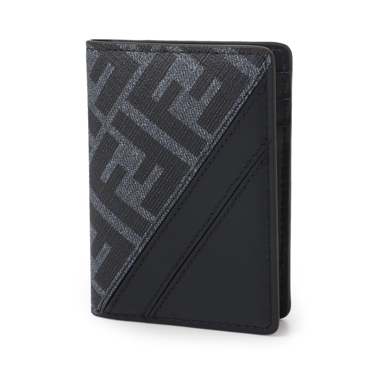 FENDI フェンディ カードケース/FENDI DIAGONAL CARD HOLDER メンズ
