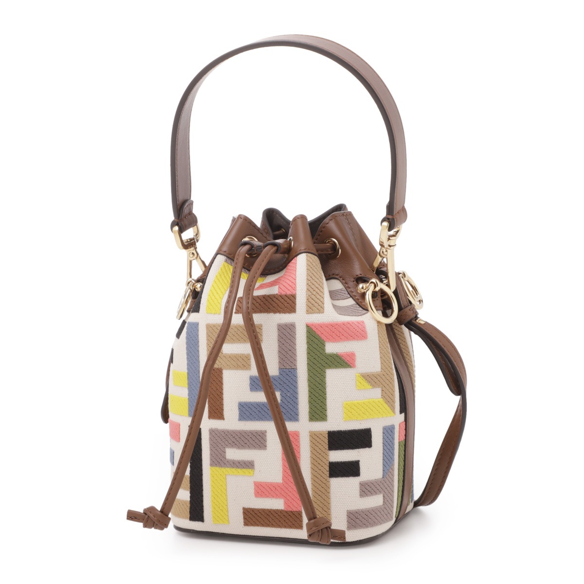 FENDI フェンディ バケットバッグ 2WAY/ショルダーバッグ/MINI MON TRESOR レディース