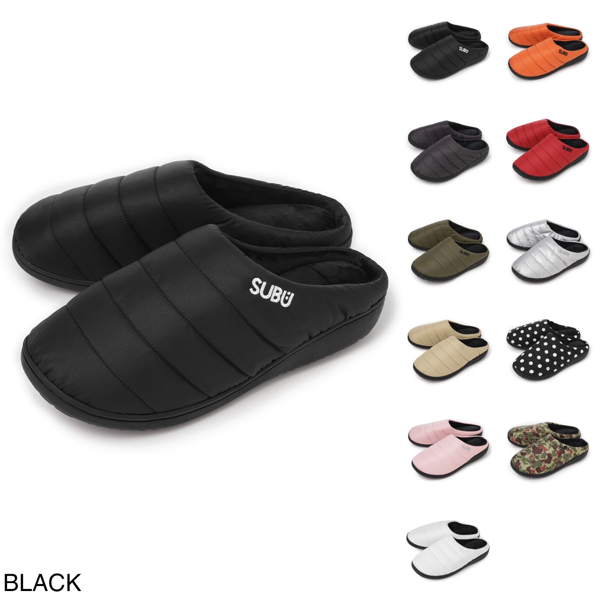 SUBU スブ サンダル/クロッグ/PERMANENT F-LINE