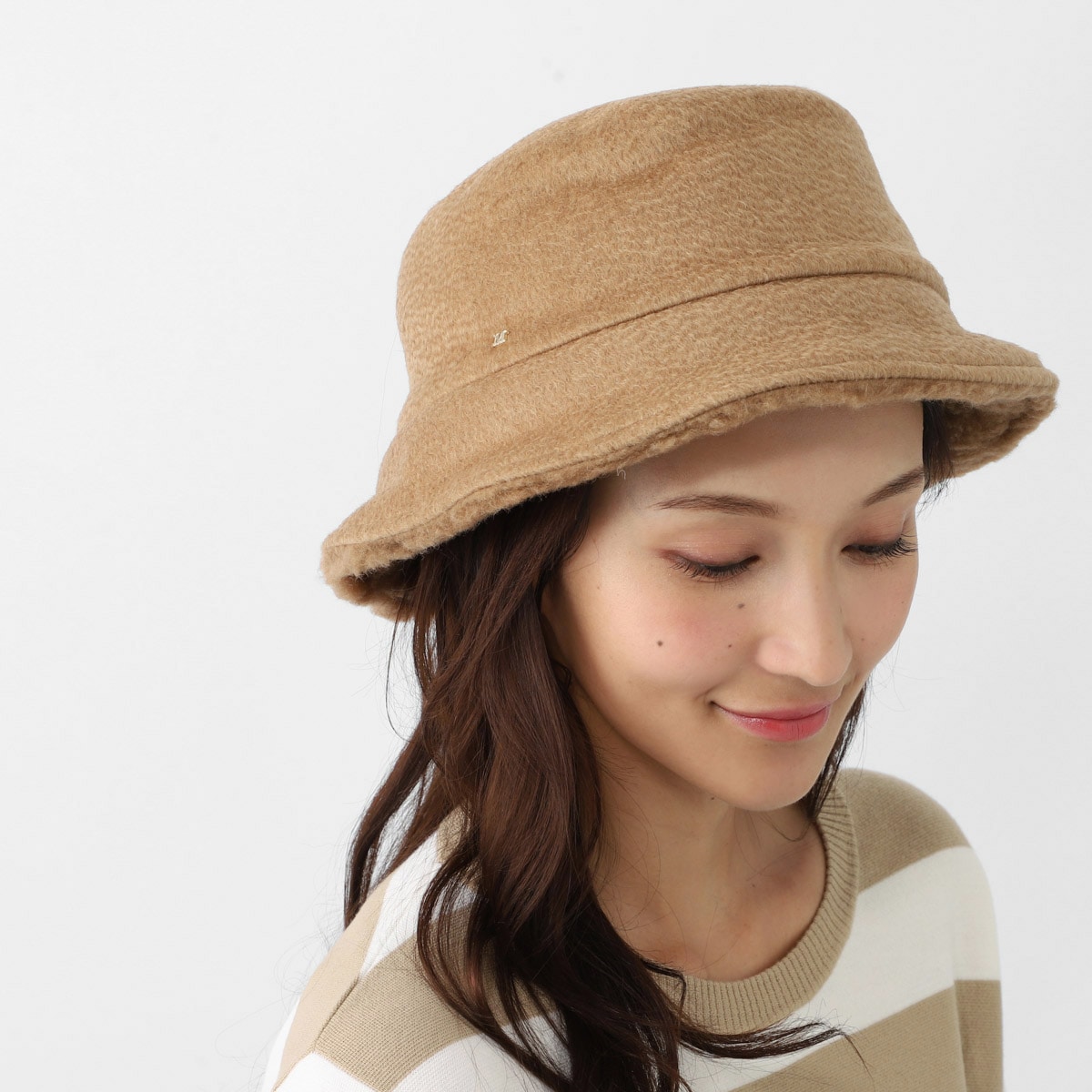 Max Mara マックスマーラ バケットハット/FIDUCIA リバーシブル レディース