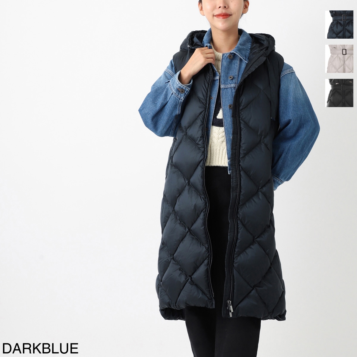 MAX MARA THE CUBE マックスマーラ ザ・キューブ ダウンベスト/TREGIL