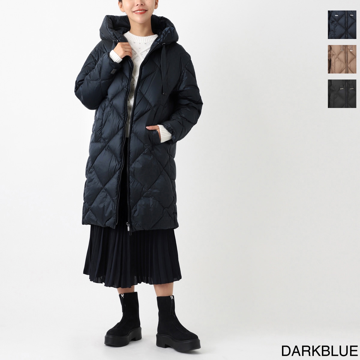 MAX MARA THE CUBE マックスマーラ ザ・キューブ ダウンコート/TREFE【大きいサイズあり】 レディース