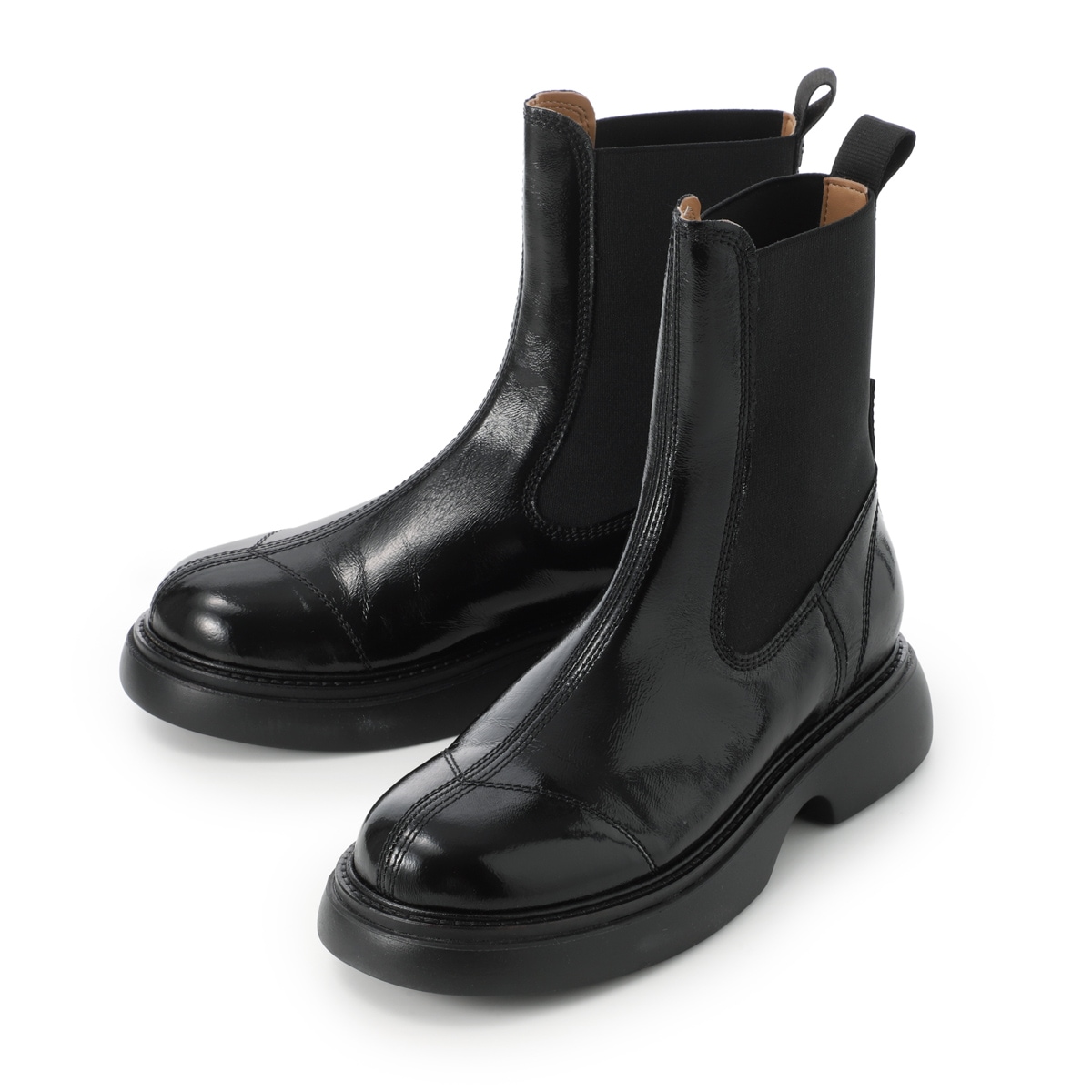 【アウトレット】GANNI ガニー チェルシーブーツ/EVERYDAY MID CHELSEA BOOTS【大きいサイズあり】 レディース