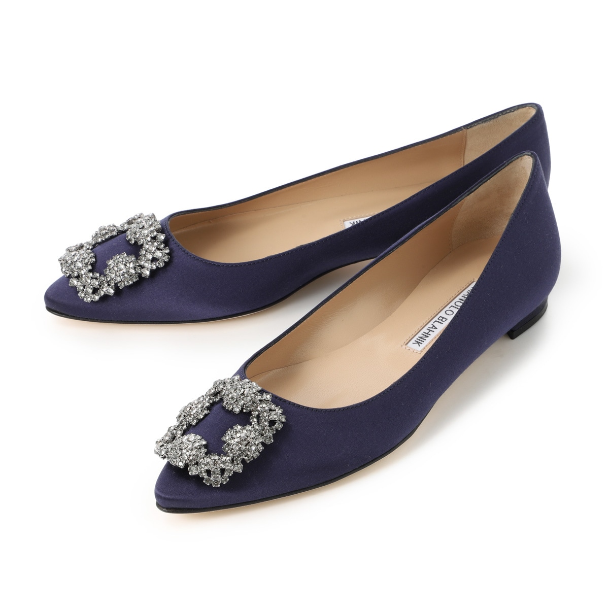 【アウトレット】【ラスト1点】MANOLO BLAHNIK マノロ ブラニク パンプス/バレリーナシューズ/HANGISI BALLERINAS レディース