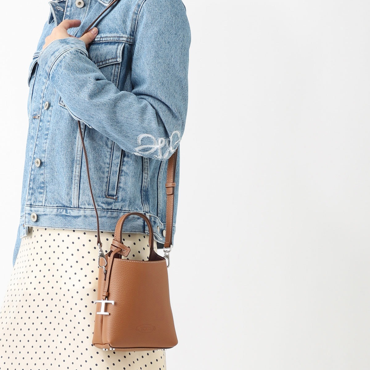 TODS トッズ ハンドバッグ 2WAY/ショルダーバッグ/FLORIDA DOUBLE MICRO レディース