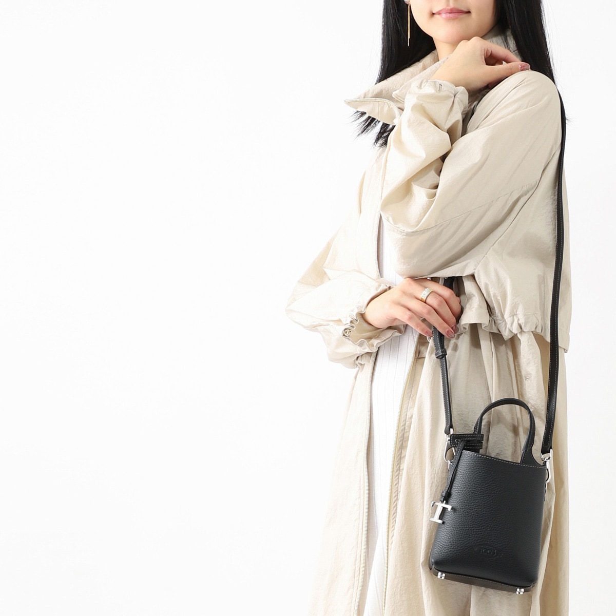 TODS トッズ ハンドバッグ 2WAY/ショルダーバッグ/FLORIDA DOUBLE MICRO レディース