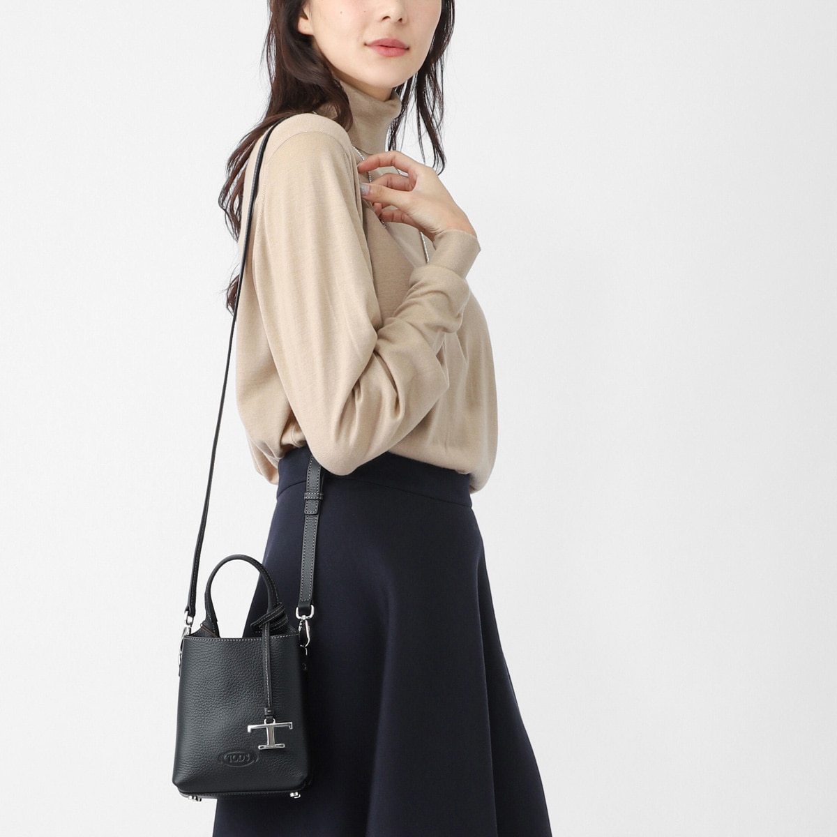 TODS トッズ ハンドバッグ 2WAY/ショルダーバッグ/FLORIDA DOUBLE MICRO レディース