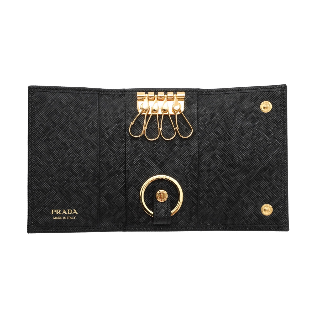 楽天市場】【未使用品】PRADA プラダ 6連キーケース VITELLO