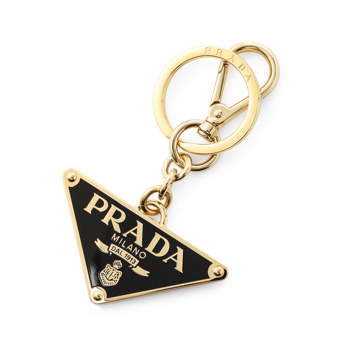 プラダ 男女兼用 キーホルダー 1PM037 66A F019F PRADA プラダ キーリング/バッグチャームMIX レディース