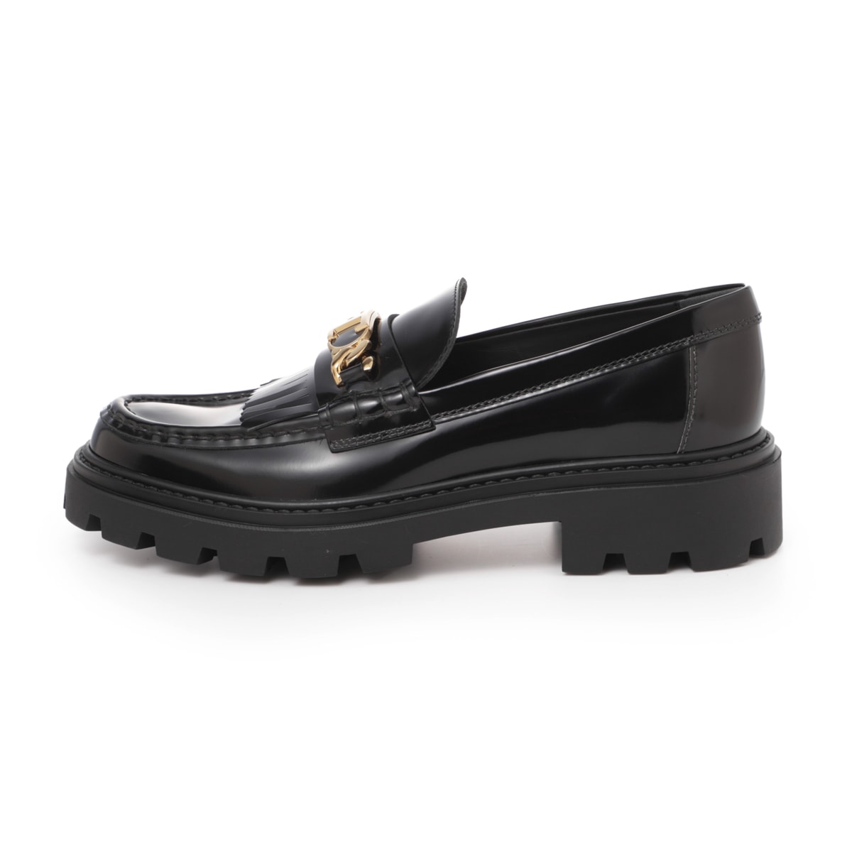 TODS トッズ ローファー エナメル ネイビー レディース 36 1/2 TODS トッズ ローファー エナメル ネイビー レディース 36 1/2