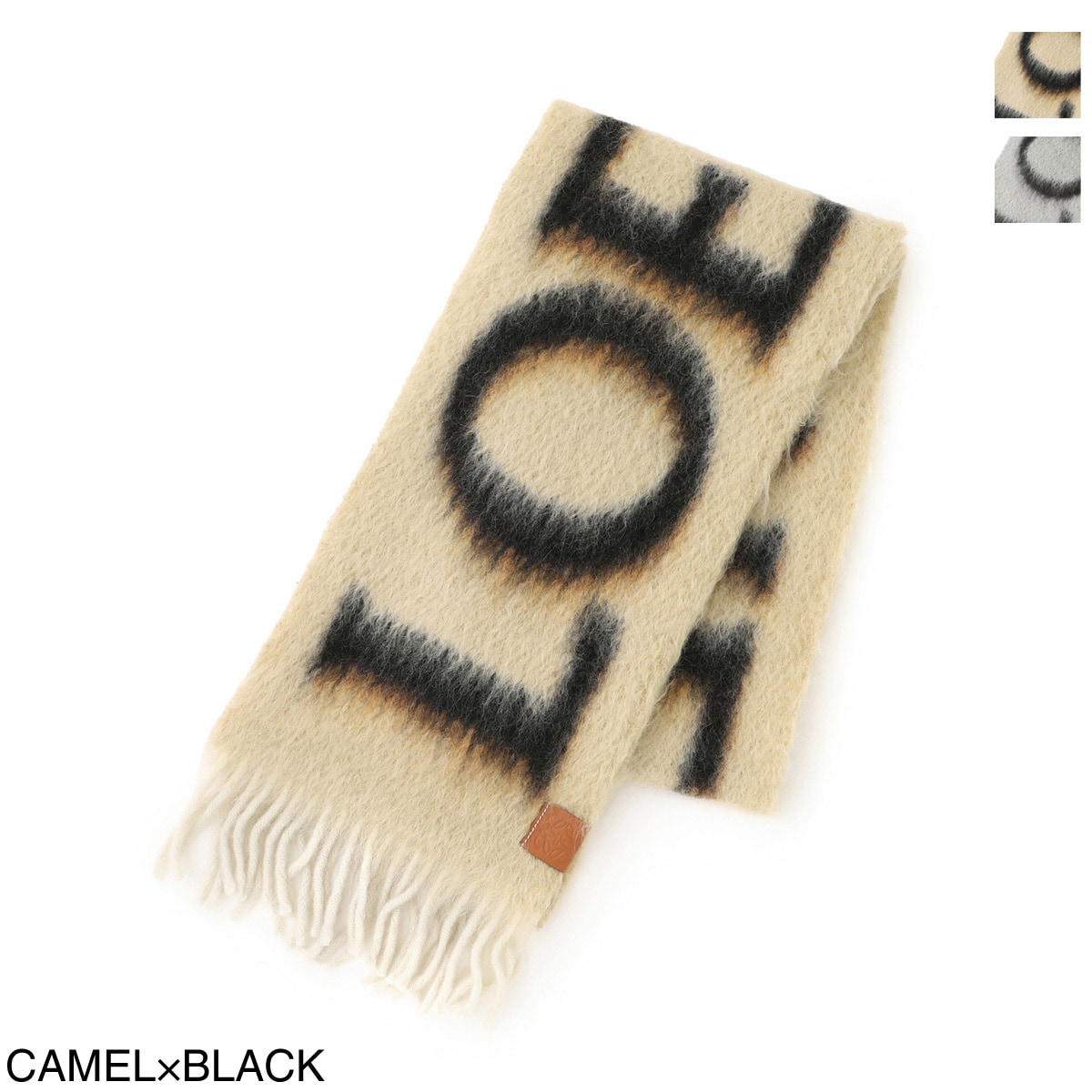 LOEWE リボンモチーフ マフラー LOEWE リボンモチーフ マフラー