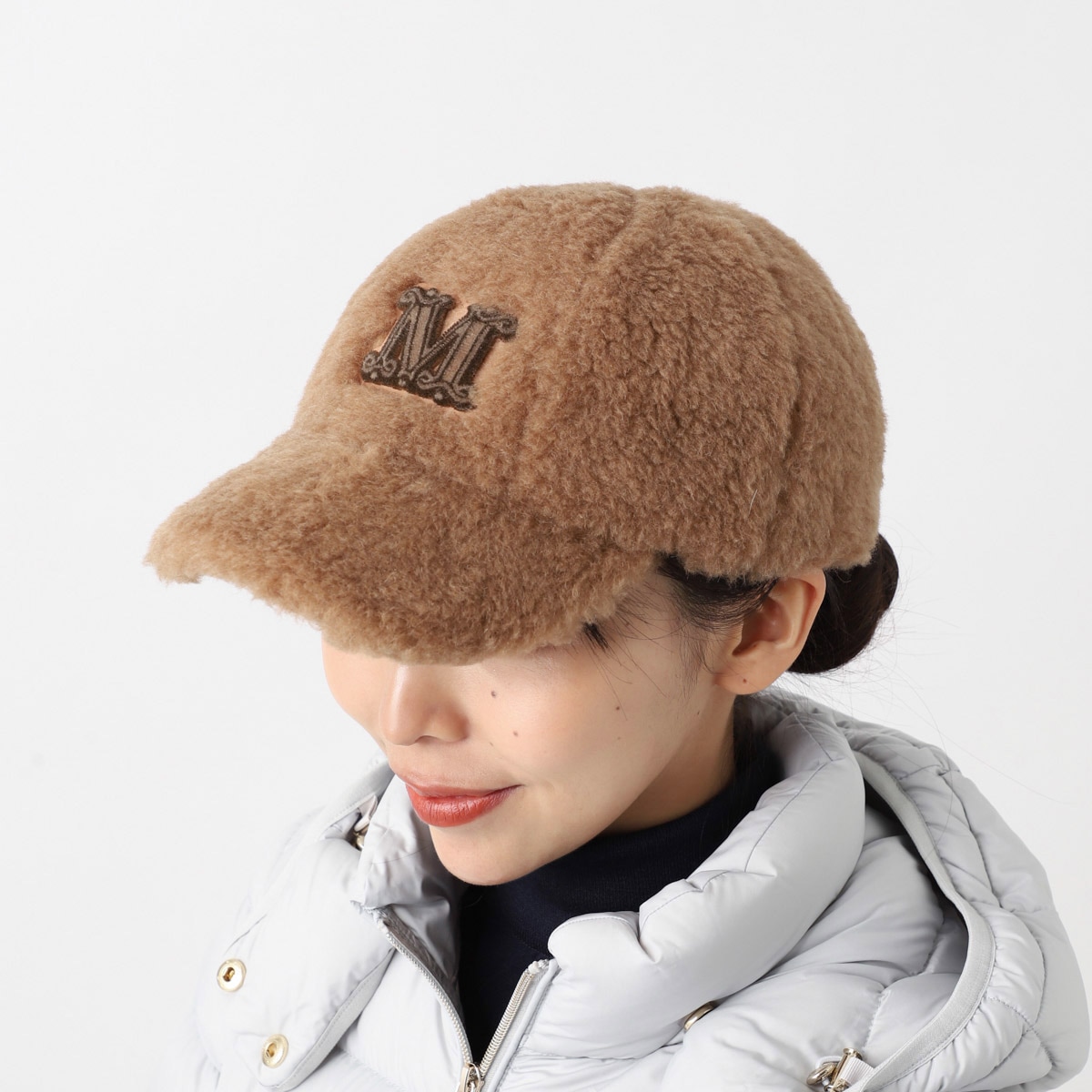 Max Mara マックスマーラ ベースボールキャップ/テディベアキャップ/EDIT レディース
