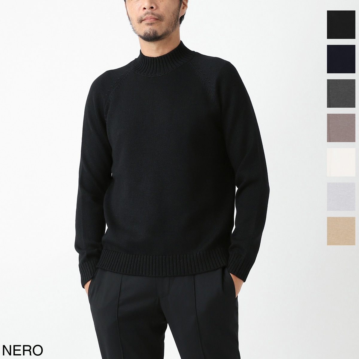 RUFFLOG キルティングモックネック RUFFLOG ラフロッグキルティングモックネック