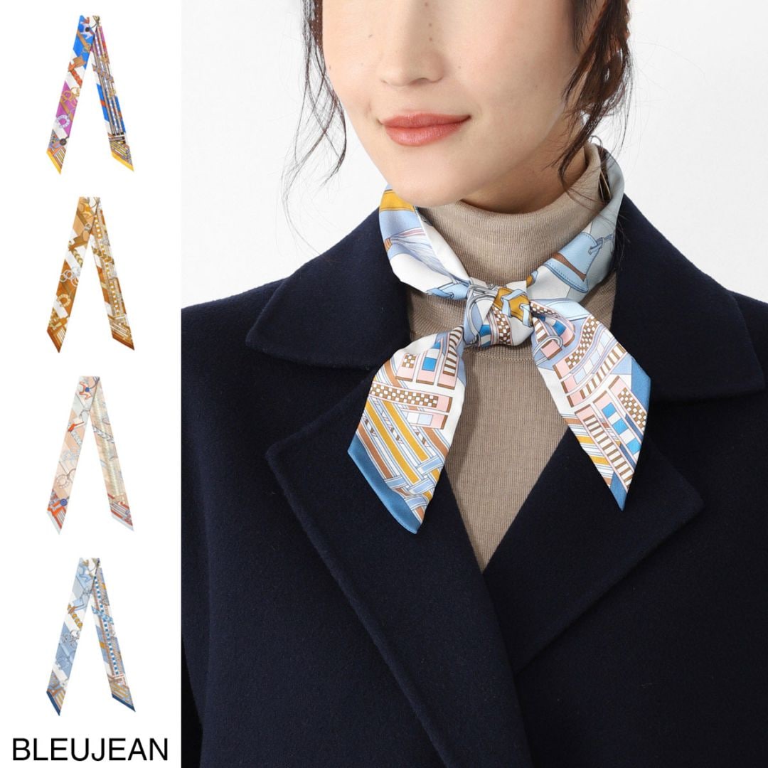 HERMES エルメス ツイリー twilly HERMES エルメス スカーフ/ツイリー/BRIDES ET GRIS-GRIS TWILLY