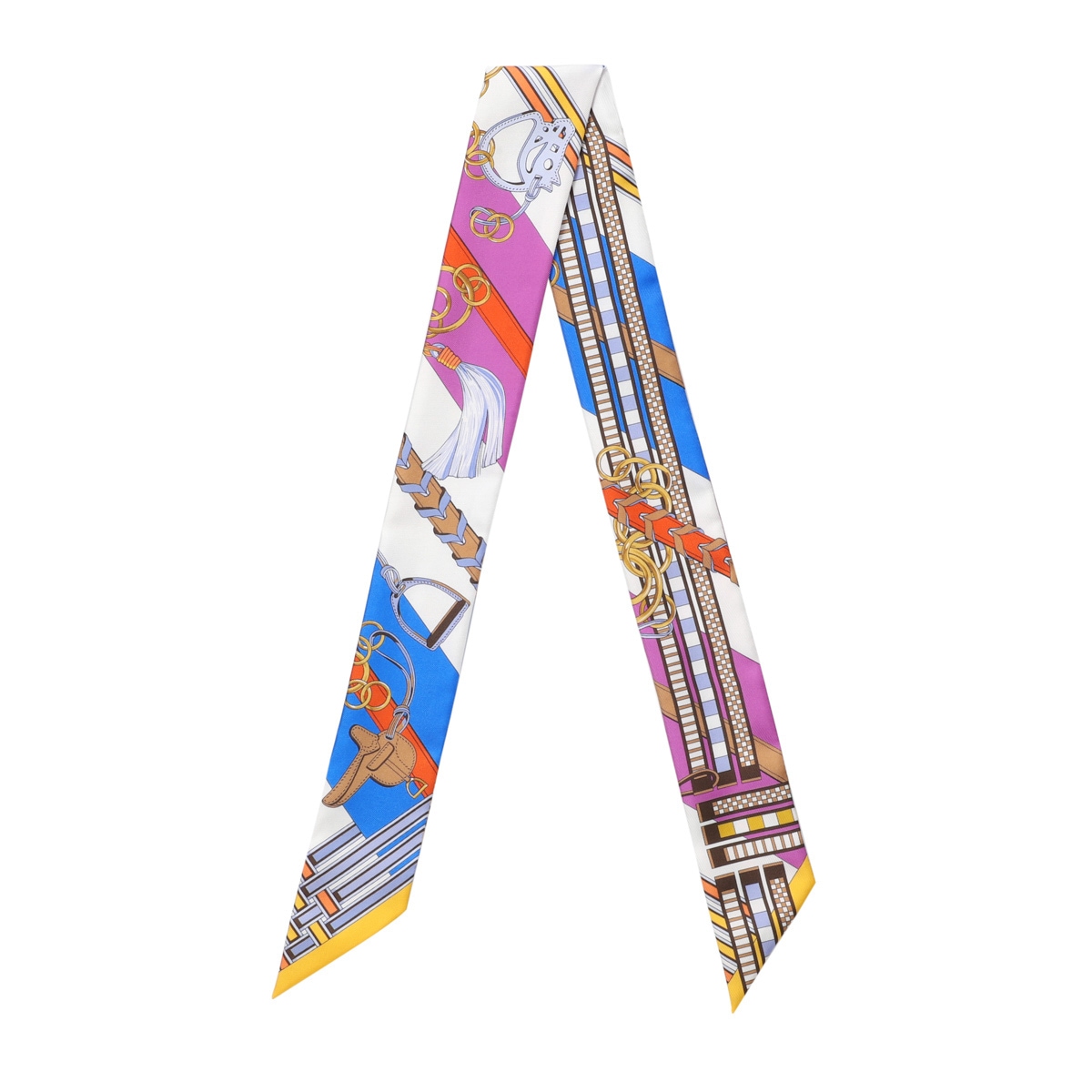 HERMES エルメス スカーフ/ツイリー/BRIDES ET GRIS-GRIS TWILLY