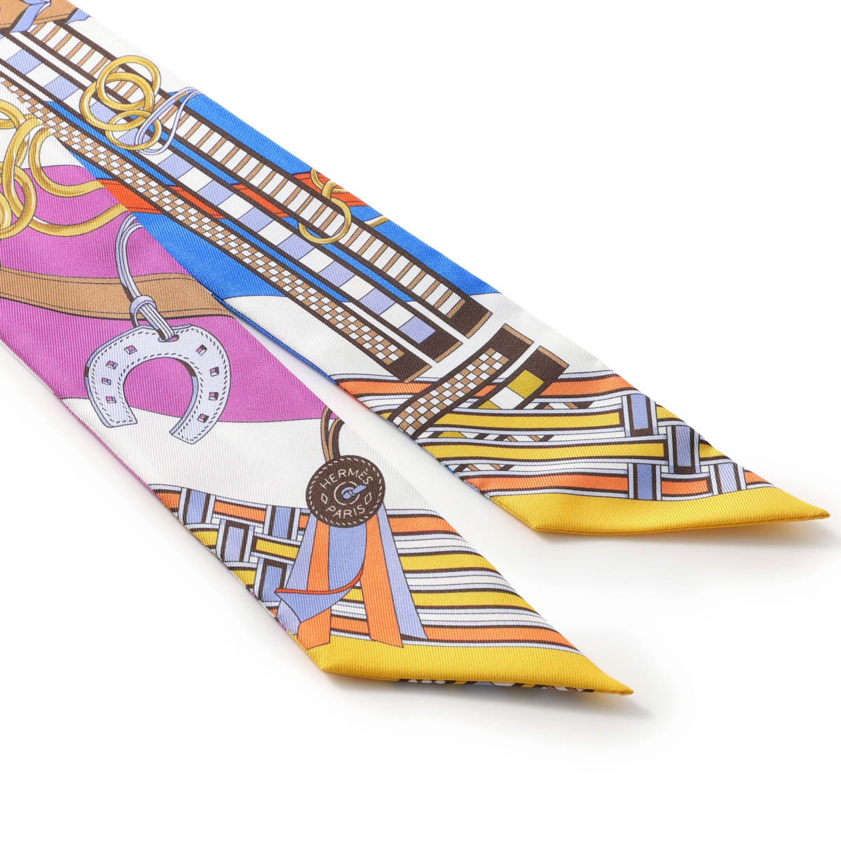 HERMES エルメス スカーフ/ツイリー/BRIDES ET GRIS-GRIS TWILLY