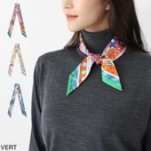 HERMES エルメス スカーフ/ツイリー/LES MURMURES DE LA FORET TWILLY