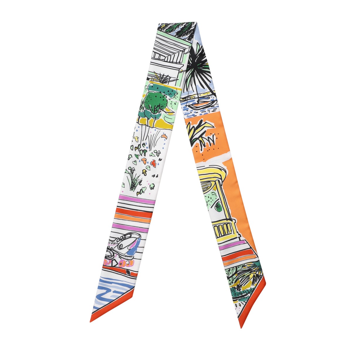 エルメス スカーフ ツイリー RAYURES D'ETE HERMES HERMES エルメス スカーフ/ツイリー/RAYURES D'ETE TWILLY