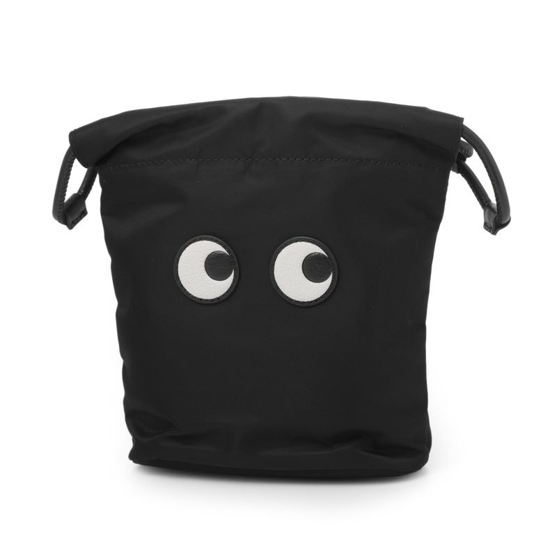 ANYA HINDMARCH アニヤ・ハインドマーチ ポーチ/DRAWSTRING POUCH EYES 巾着バッグ ドローリングポーチ アイズ レディース