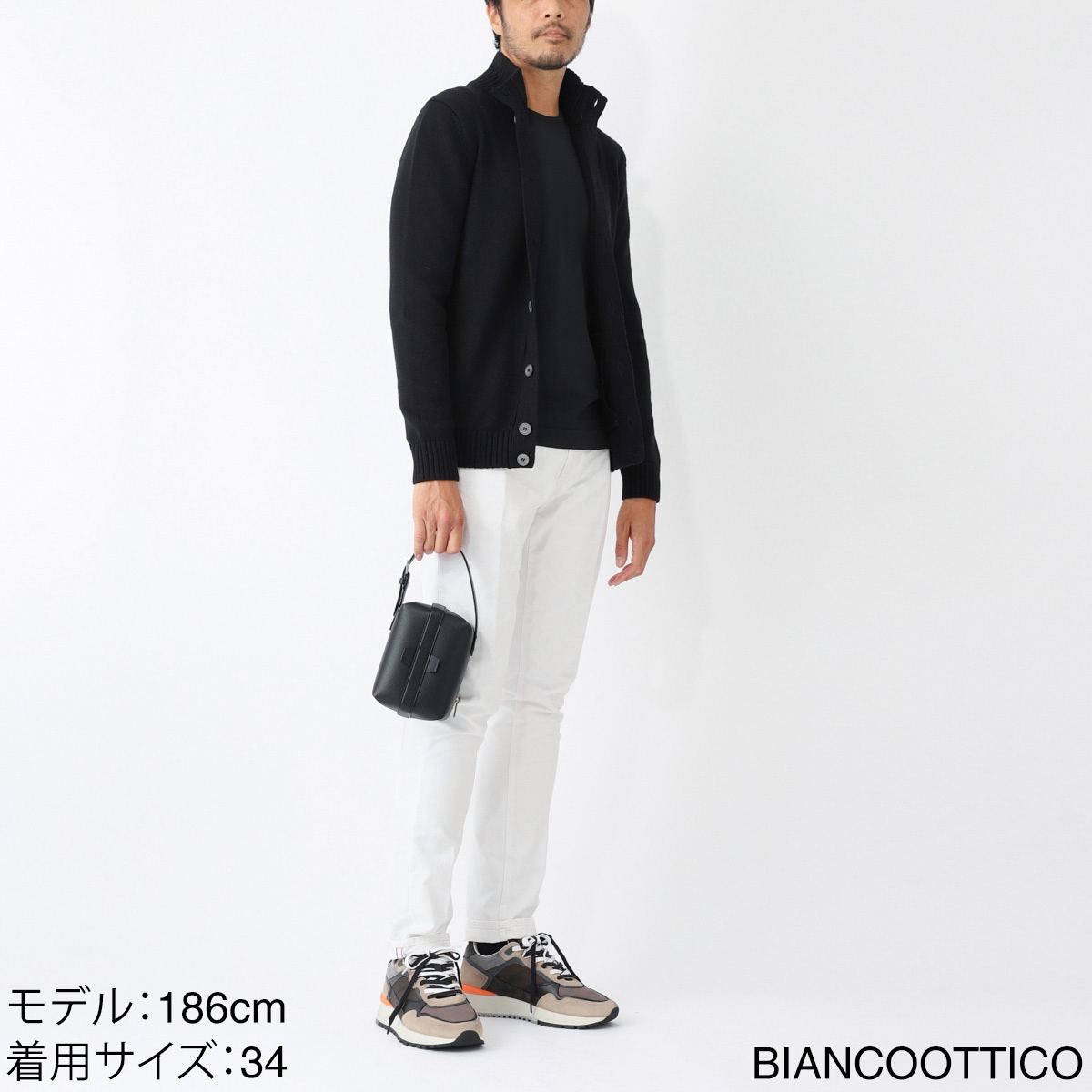 INCOTEX SLACKS インコテックス スラックス コットンパンツ/チノパン/SLIM FIT 100型 18S100-4611D【大きいサイズあり】 メンズ