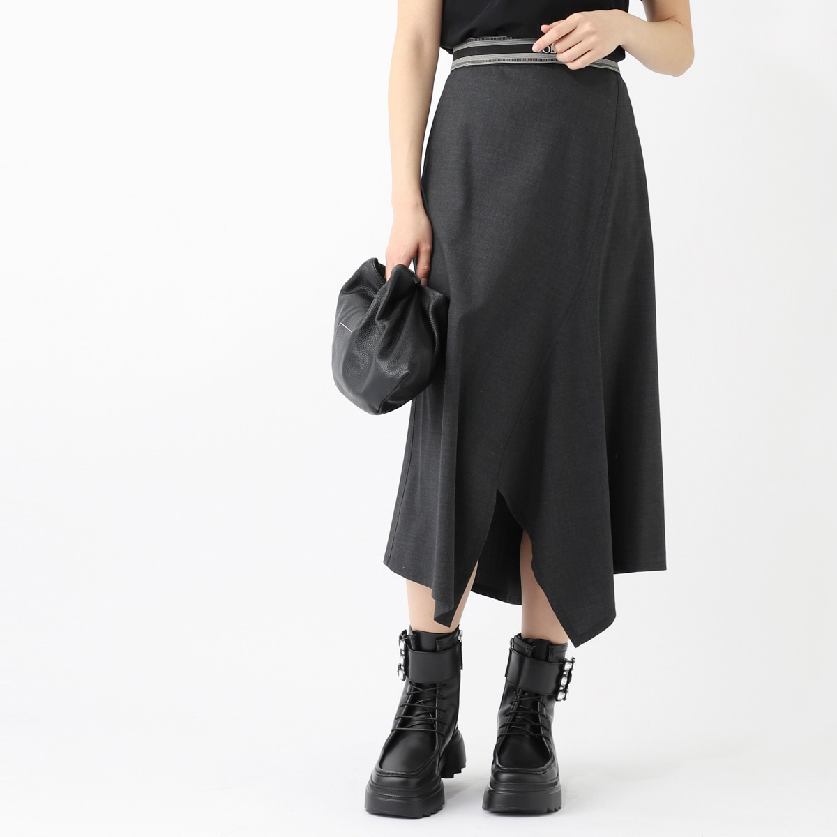 特価ブランド アウトレット】【ラスト1点】LOEWE ロエベ スカート/ASYMMETRIC スカート
