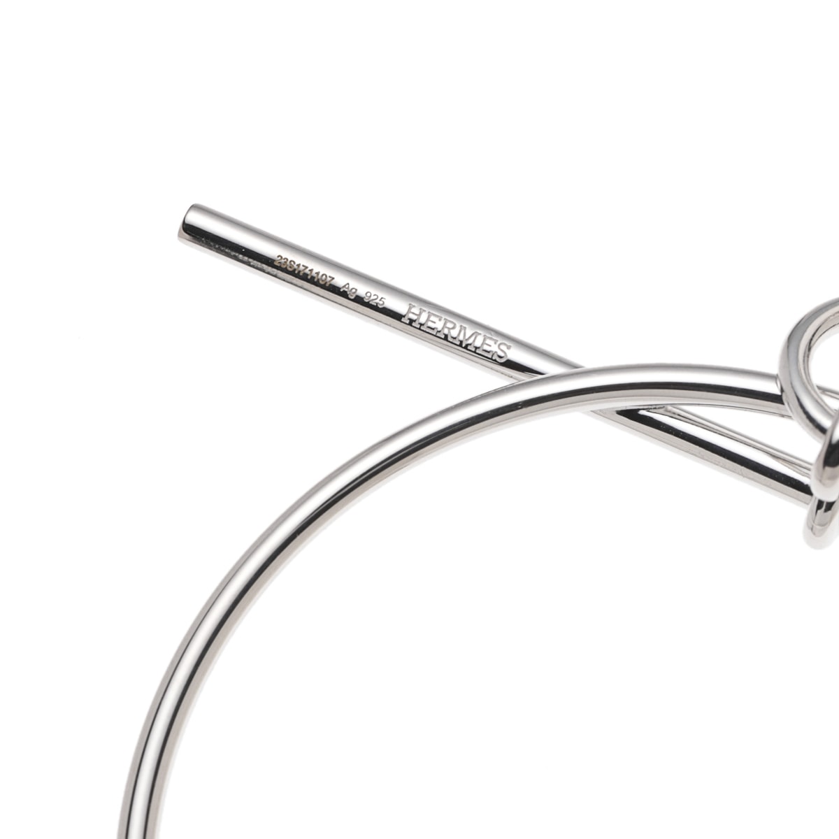 HERMES エルメス ピアス/LOOP MM レディース
