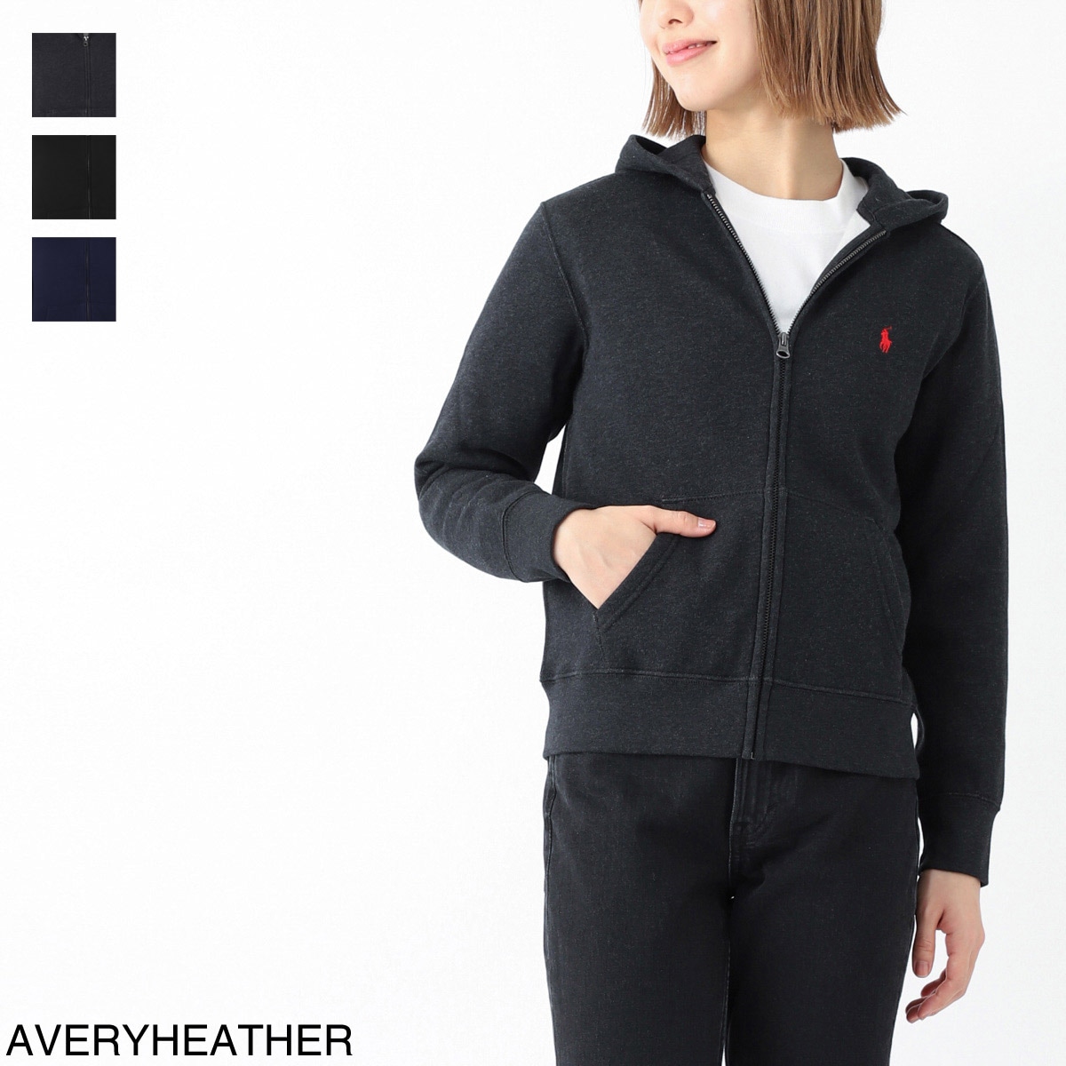POLO RALPH LAUREN ポロラルフローレン ジップアップパーカ/KIDS キッズ ガールズ/FLEECE FULL-ZIP HOODIE 323547626