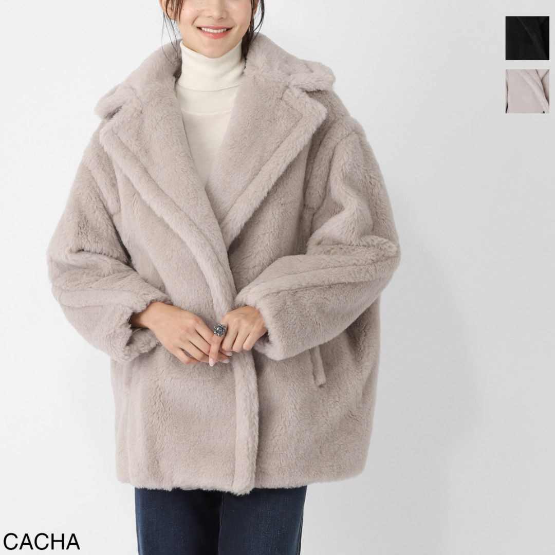 Max Mara マックスマーラ ショートコート/OLGA オルガ テディベア
