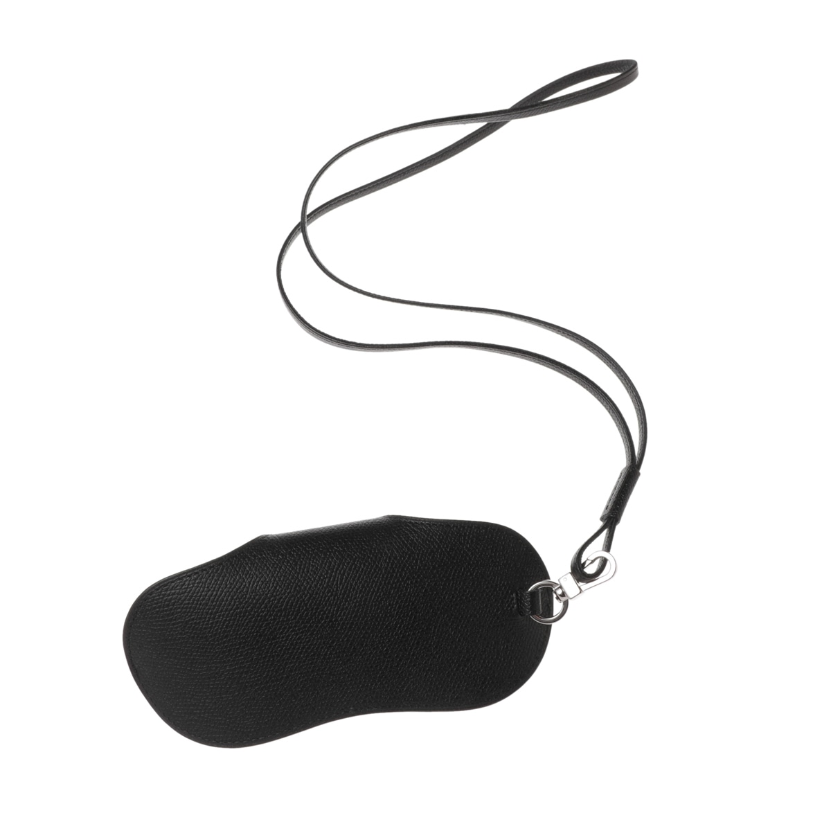 Valextra ヴァレクストラ メガネケース/バッグチャームケース/レザー めがね 眼鏡 サングラス ストラップ付 バッグチャームケース メガネ収納