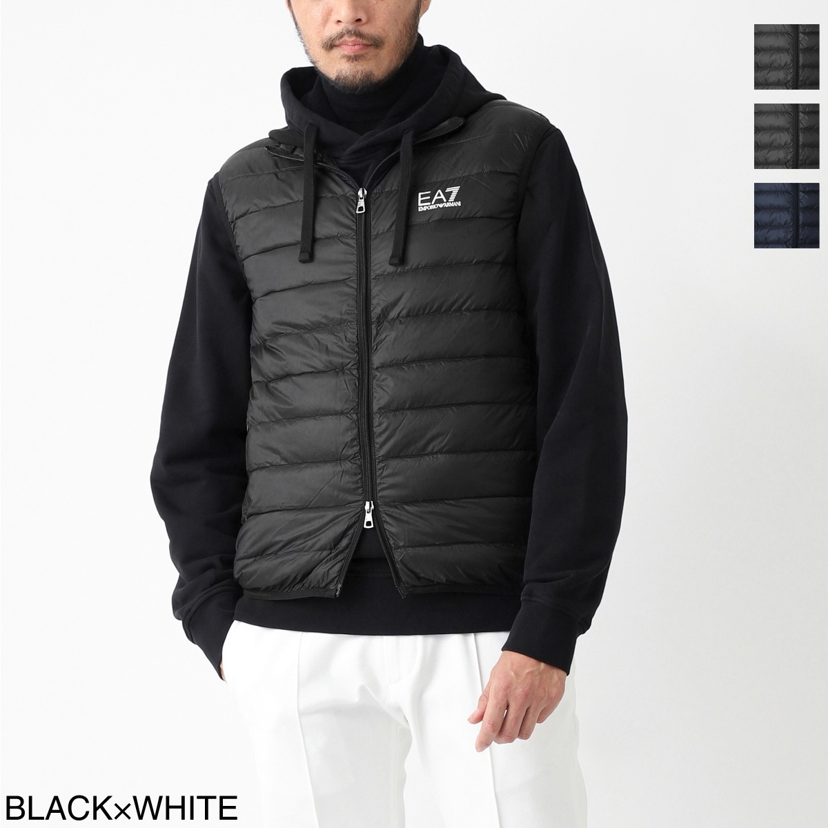 エンポリオアルマーニダウンベスト EA7 EMPORIO ARMANI エンポリオアルマーニ ダウンベスト メンズ