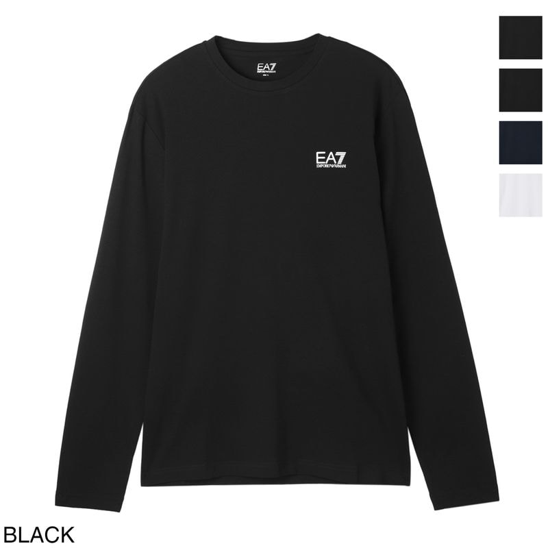 EA7 EMPORIO ARMANI エンポリオアルマーニ クルーネック 長袖Tシャツ メンズ
