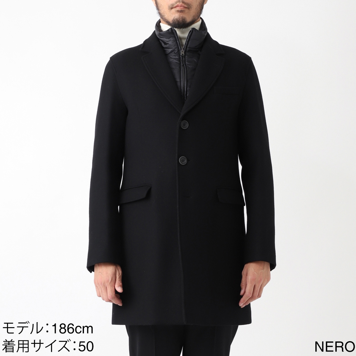 HERNO ヘルノ ライナー付き コート【大きいサイズあり】 メンズ