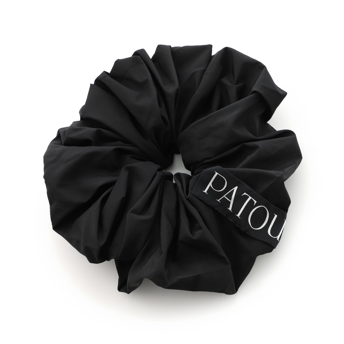 Patou パトゥ シュシュ/ヘアゴム/LARGE PATOU SCRUNCHIE IN RECYCLED FAILLE レディース