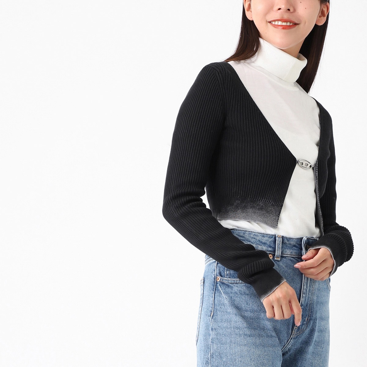 【3万円均一】【アウトレット】DIESEL ディーゼル カーディガン/M-LATINA レディース