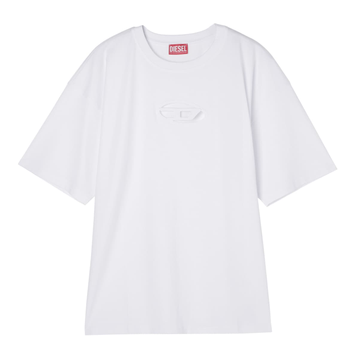 【DIESEL】T-Bost Tシャツ ロゴ クルーネック ウォッシュ加工 DIESEL ディーゼル クルーネックTシャツ/T-BOXT-OD | メンズ