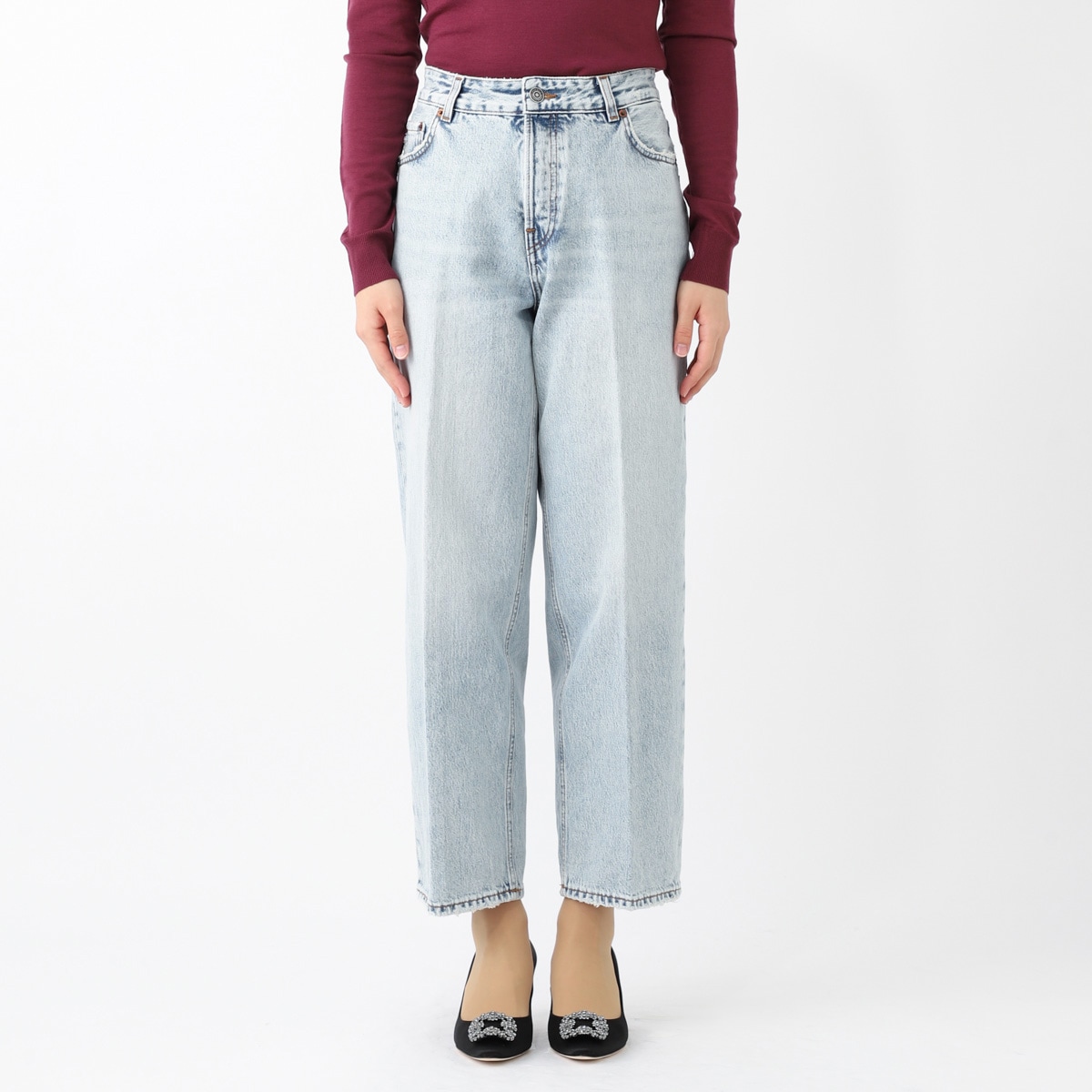 アウトレット】【ラスト1点】HAIKURE ハイクル ボタンフライ