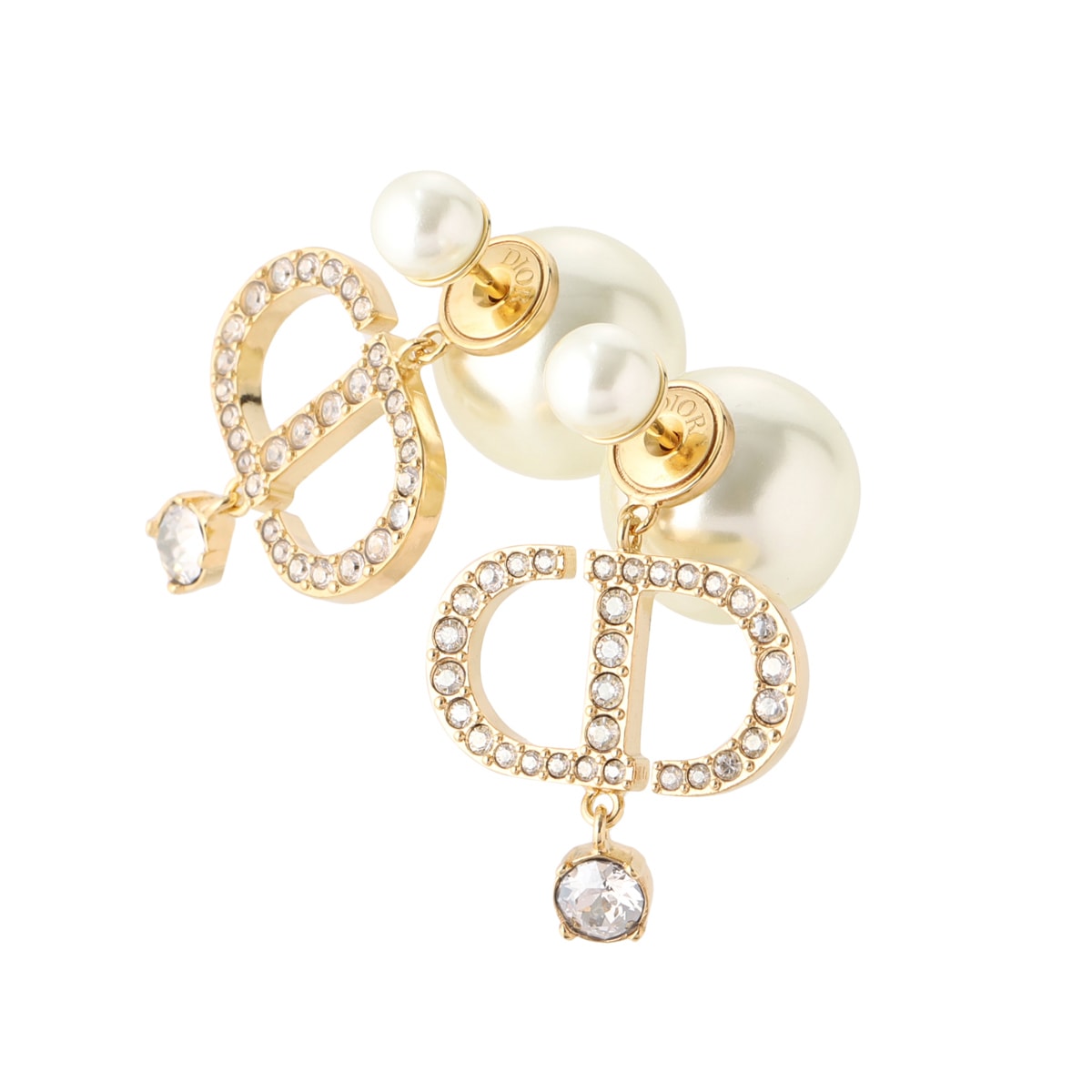 DIOR ピアス　片耳　ゴールド ゆん様専用】Dior ゴールド ピアス 片耳 - メルカリ