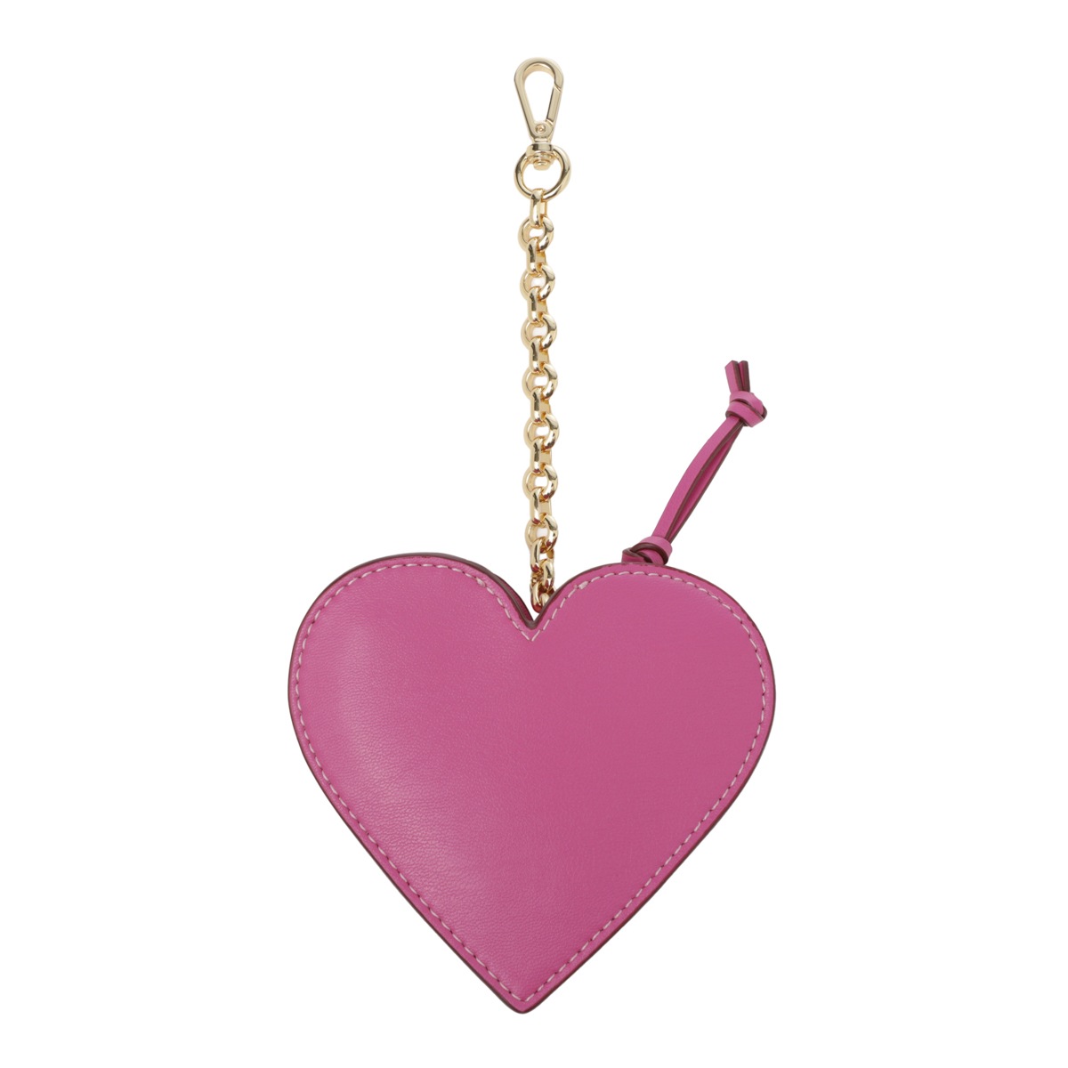 GANNI ガニー コインケース/FUNNY HEART ZIP COIN PURSE