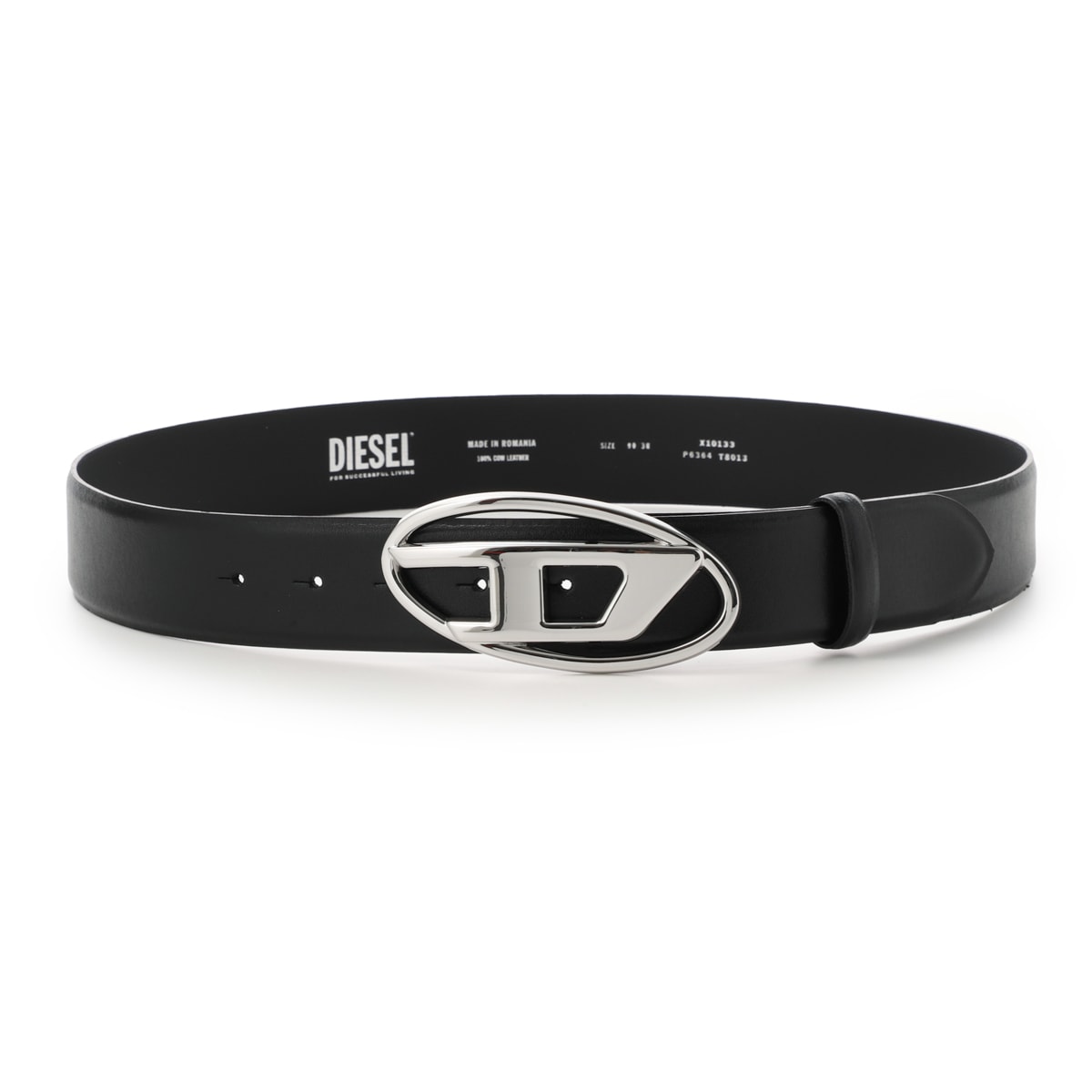 DIESEL ベルト OVAL D LOOP 黒（タグ&保存袋付き） ディーゼル(DIESEL) バックル ベルト メンズベルト | 通販・人気