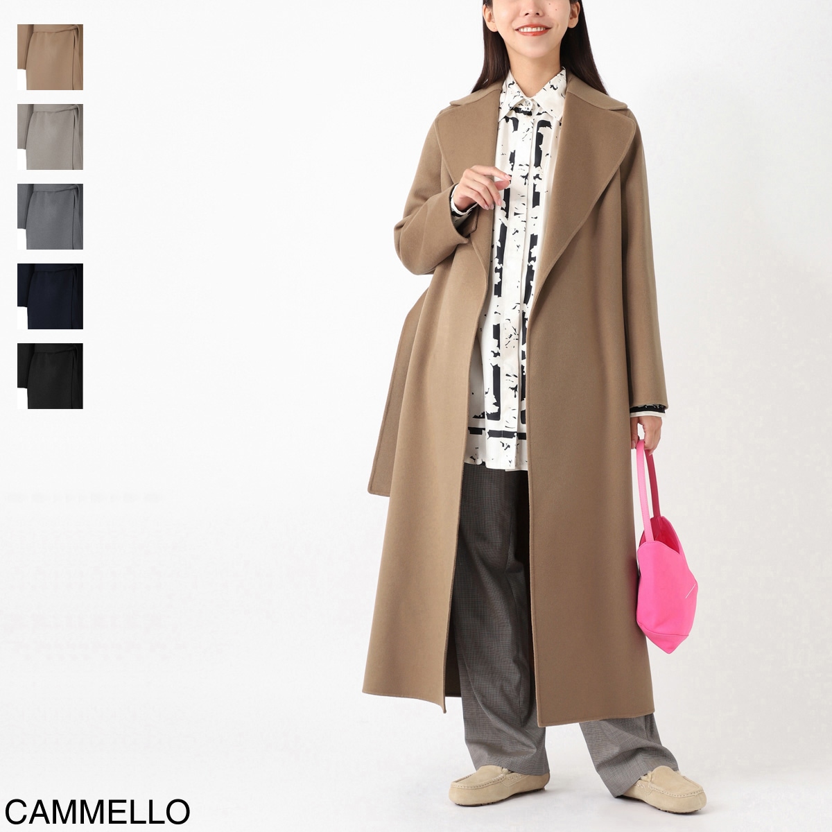 S Max Mara エスマックスマーラ ウールコート/ラップコート