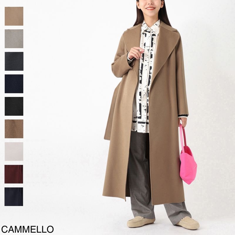 S Max Mara エスマックスマーラ ウールコート/ラップコート/POLDO