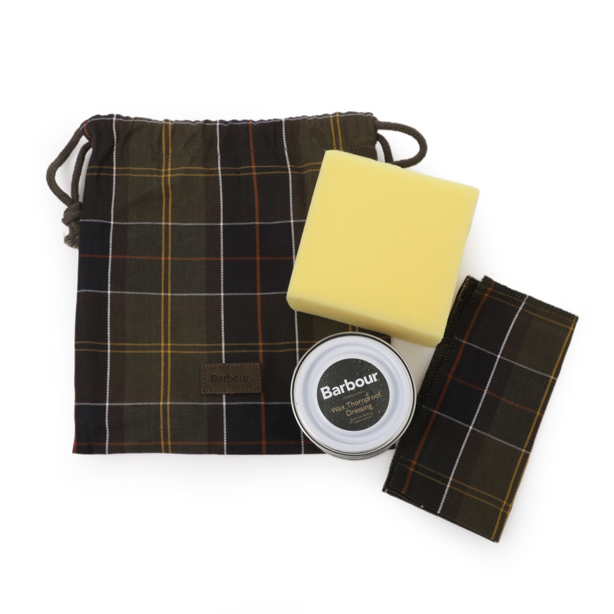Barbour バブアー ジャケットケアキット/クロス、ワックス、スポンジ/BARBOUR MINI REPROOFING KIT メンズ