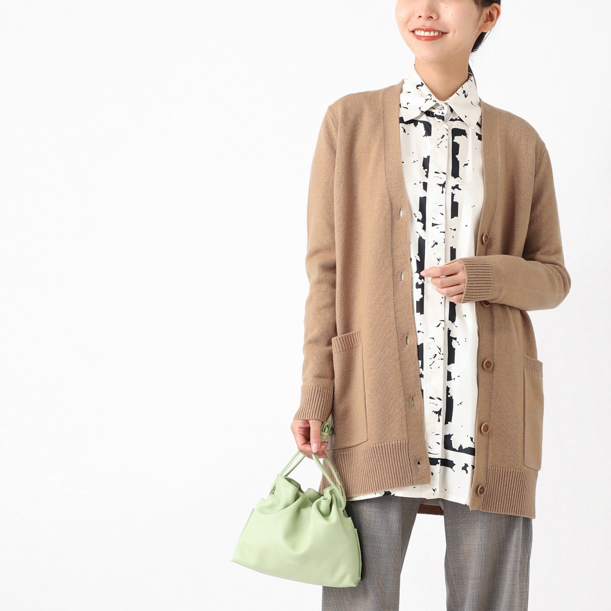 【アウトレット】Max Mara マックスマーラ Vネック カーディガン/VILLAR レディース