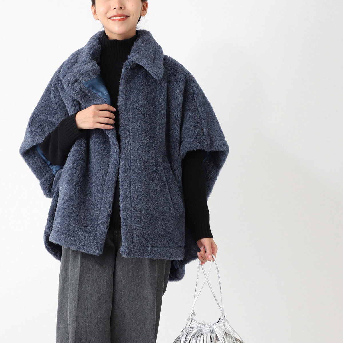 アウトレット】【ラスト1点】Max Mara マックスマーラ ケープ/ポンチョ