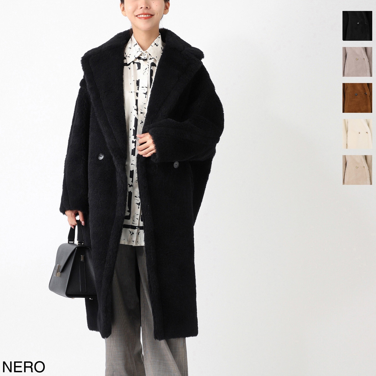 Max Mara マックスマーラ テディベアコート/ロングコート/TEDGIRL テッドガール レディース