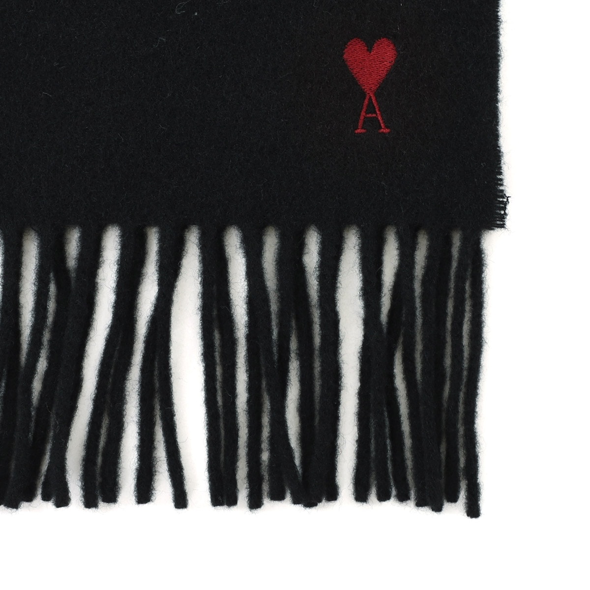 AMI ALEXANDRE MATTIUSSI アミ パリス　マフラー　RED AMI アミ マフラー/RED ADC SCARF | メンズ・ブランド一覧,□ A,AMI